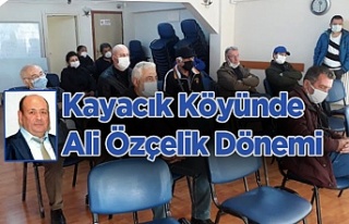 Kayacık Derneğinde Ali Özçelik Dönemi