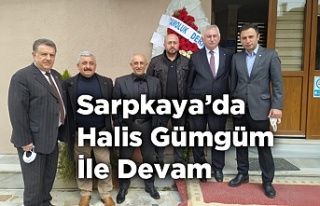 Sarpkaya Köyü Derneğinde Halis Gümgüm ile Devam