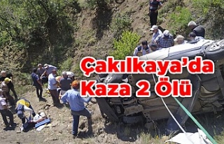 Çakılkaya'da Feci Kaza 2 Ölü 2 Yaralı