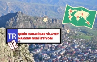 Şebinkarahisar Vilayetlik Hakkını Geri İstiyor!