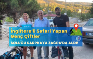 Bisiklet Safarisi Yapan İngiliz Çiftler Soluğu...