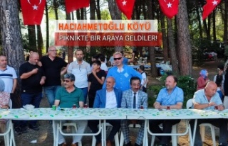 Hacıahmetoğlu Köyünden Festival Tadında Piknik!