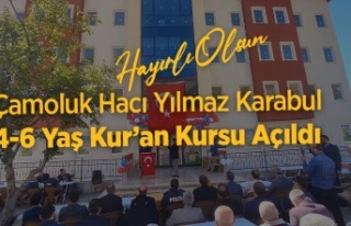 Çamoluk Hacı Yılmaz Karabul 4-6 Yaş Kur'an...