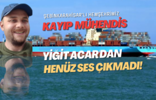 Şebinkarahisar'lı Kayıp Mühendis Yiğit Acar'dan...