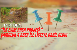 "İlk Evim İlk Arsam Projesi" Çamoluk...