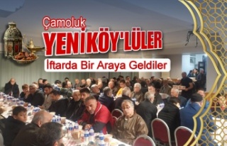 Yeniköylüler İftar Programında Bir Araya Geldiler!