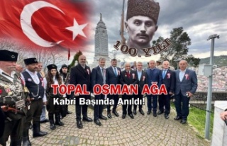 Topal Osman Ağa Kabri Başında Anıldı!