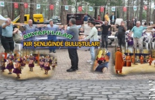 Akyapı'lılardan Festival Tadında Piknik Etkinliği!