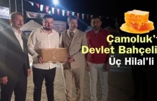 Çamoluk 'tan Devlet Bahçeli'ye Çok Özel...