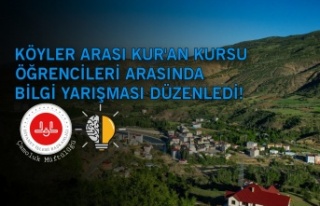 Yaz Kur'an kursları arası bilgi yarışması...