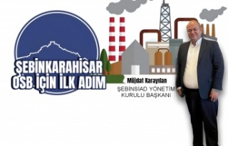 Şebinkarahisar O.S.B İçin İlk Adım Atıldı!