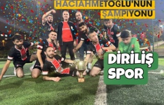 Hacıahmetoğlu'nun Şampiyonu Diriliş Spor!