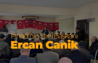 Pınarlı'nın Yeni Başkanı Ercan Canik