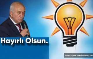 Ak Parti Çamoluk İlçe Kongresi Yapıldı! Başkan...