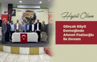 Gürçalı'da Yönetim Güven Tazeledi.