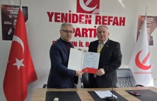 Yeniden Refah Partisi Çamoluk İlçe Başkanlığına...