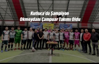 Kutluca'da Şampiyon Okmeydanı Çampuar Takımı...