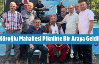"KÖROĞLU MAHALLESİ GELENEKSEL KIR PİKNİĞİNDE...