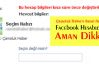 Aman Dikkat! Facebook Hesabınız Çalınabilir