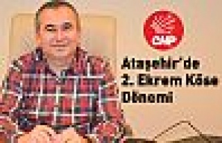 Ataşehir'de 2. Ekrem Köse Dönemi