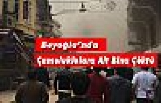 Beyoğlu'nda Çamoluk'lulara Ait  Bina Çöktü