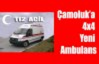 Çamoluk'a  4x4 Yeni Ambulans Geliyor.
