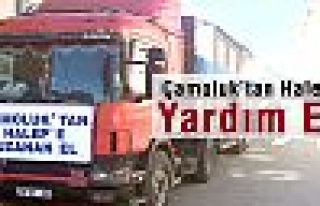 Çamoluk'tan Halep'e yardım