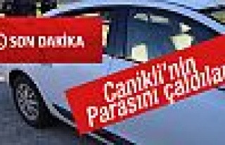 Canikli'ni parasını çaldılar