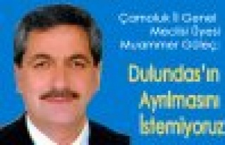 Dulundas'ın Ayrılmasını İstemiyoruz