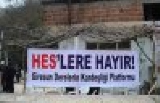 Giresun'da 7 HES'e durdurma kararı!