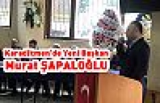 Karadikmen'de Başkan Murat Şapaloğlu