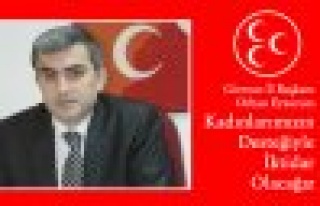 MHP İl Başkanı Erzurum, “Kadınlarımızı daha...