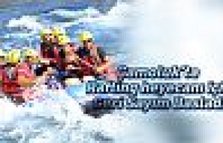 Rafting'de geri sayım başladı