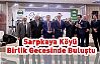 Sarpkaya Köyü Birlik Gecesinde Buluştu