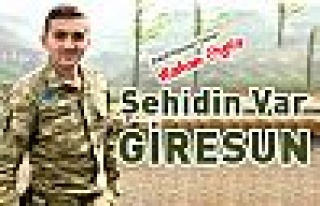 Şehidin var Giresun