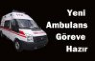 Yeni Ambulans Göreve Başladı