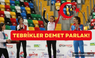 Vadinin Gururu Türkiye'nin Altın Sporcusu Demet Parlak Adını Tarihe Yazdırdı.
