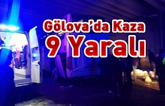 Gölova'da Kaza 9 Yaralı