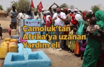 Çamoluk'tan Afrika'ya uzanan Yardım eli