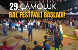 Çamoluk Bal Festivali Başladı
