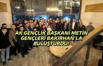Akgençlik Başkanı Metin Gençleri Bakırhan'la Buluşturdu.