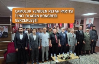 Yeniden Refah Partisi Çamoluk Birinci Olağan Kongresi Gerçekleştirildi