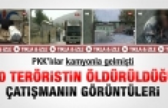 20 teröristin öldürüldüğü çatışmanın görüntüleri - Video