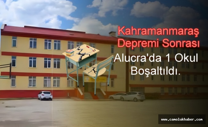Alucra'da Riskli Bulunan Okul Boşaltıldı!