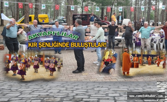 Akyapı'lılardan Festival Tadında Piknik Etkinliği!