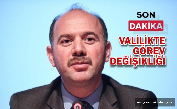 Giresun Valiliğinde Görev Değişikliği!