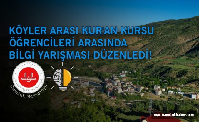 Yaz Kur'an kursları arası bilgi yarışması düzenlendi!