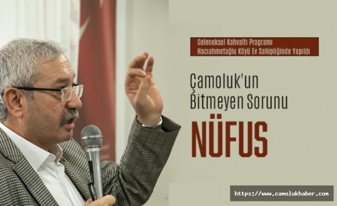 Çamoluk'un Bitmeyen Sorunu Nüfus