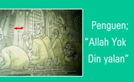 Penguen;"ALLAH YOK, DİN YALAN"