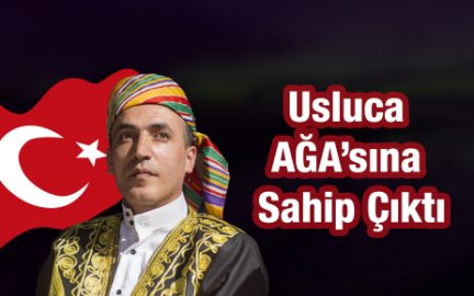 Usluca'dan Ağa'ya Teşekkür